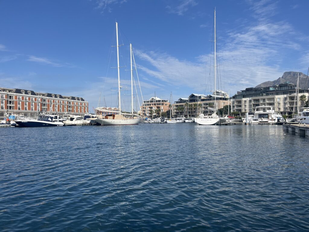 cape town waterfront pakrantė