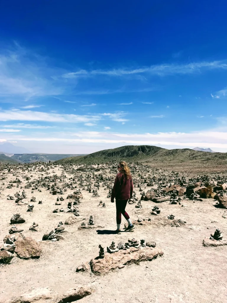 Patapampa perėja 4910 m – aukščiausias taškas kelyje į Kolkos kanjoną