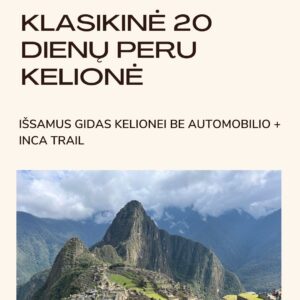 kelionės be chaoso peru pdf gidas
